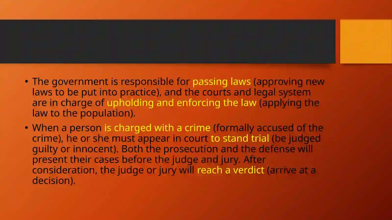 LAW AND JUCTICE 2