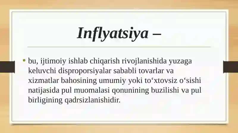 Inflyatsiyava deflyatsiya 2