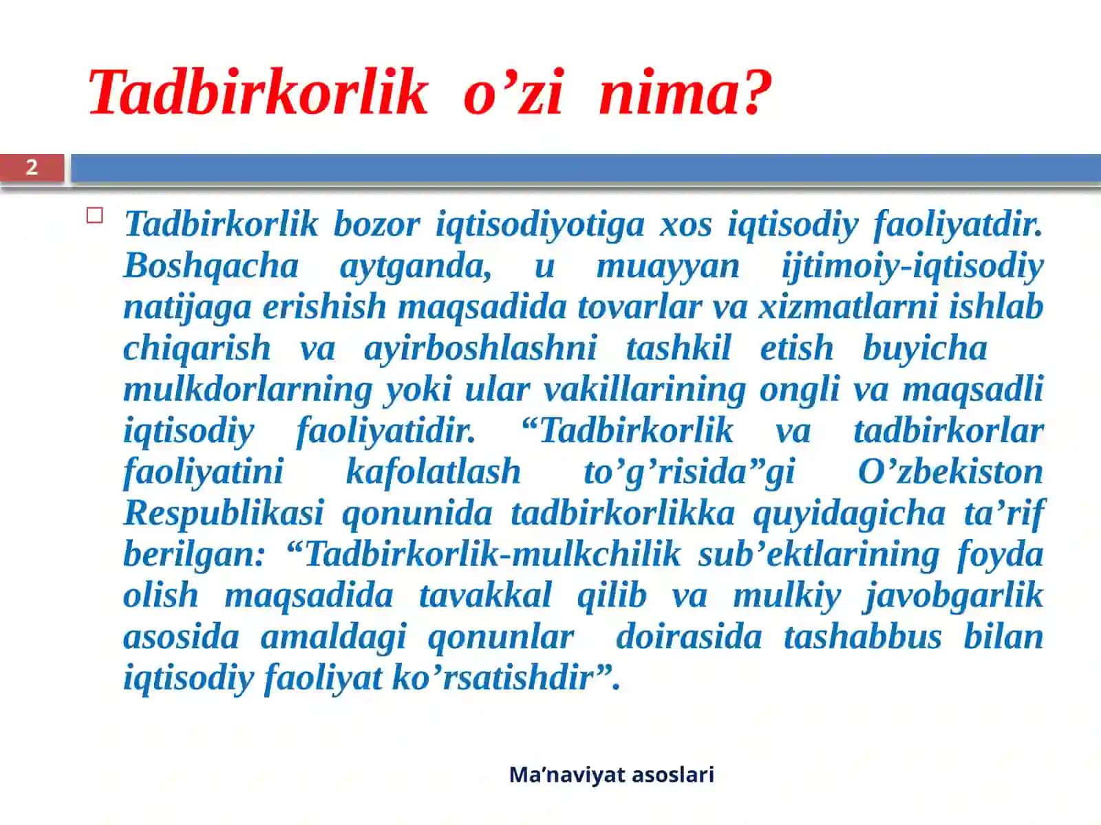 Ma’naviyatasoslari 2