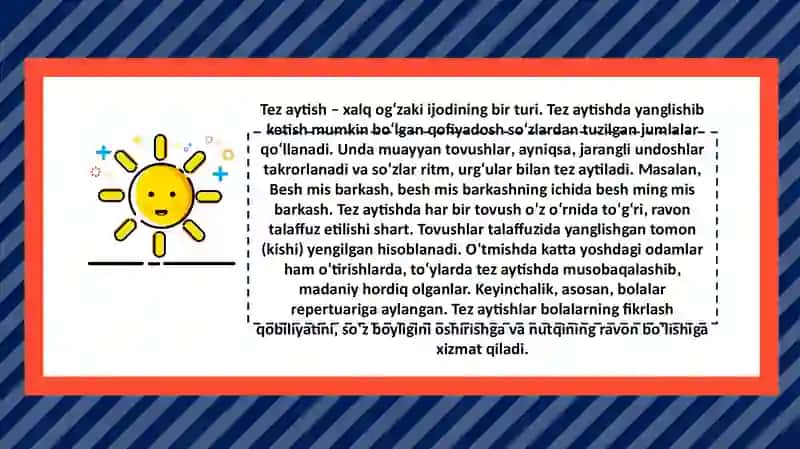Taqdimot tez aytishlar 2