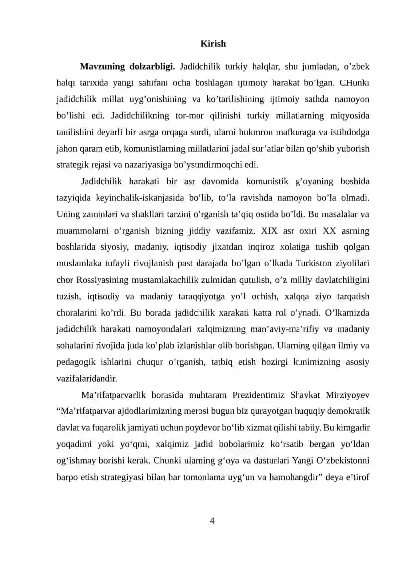 JADIDLAR: YOSH XIVALIKLAR HARAKATI 2