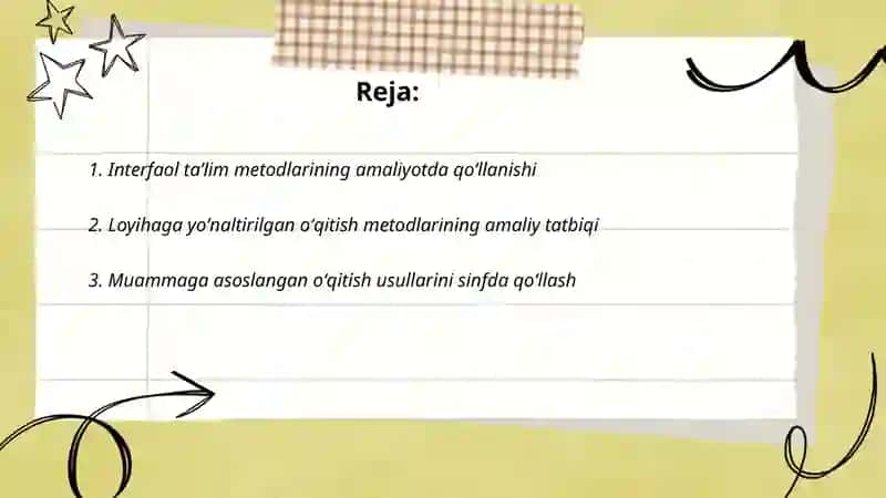 Interfaol taʼlim metodlari 2