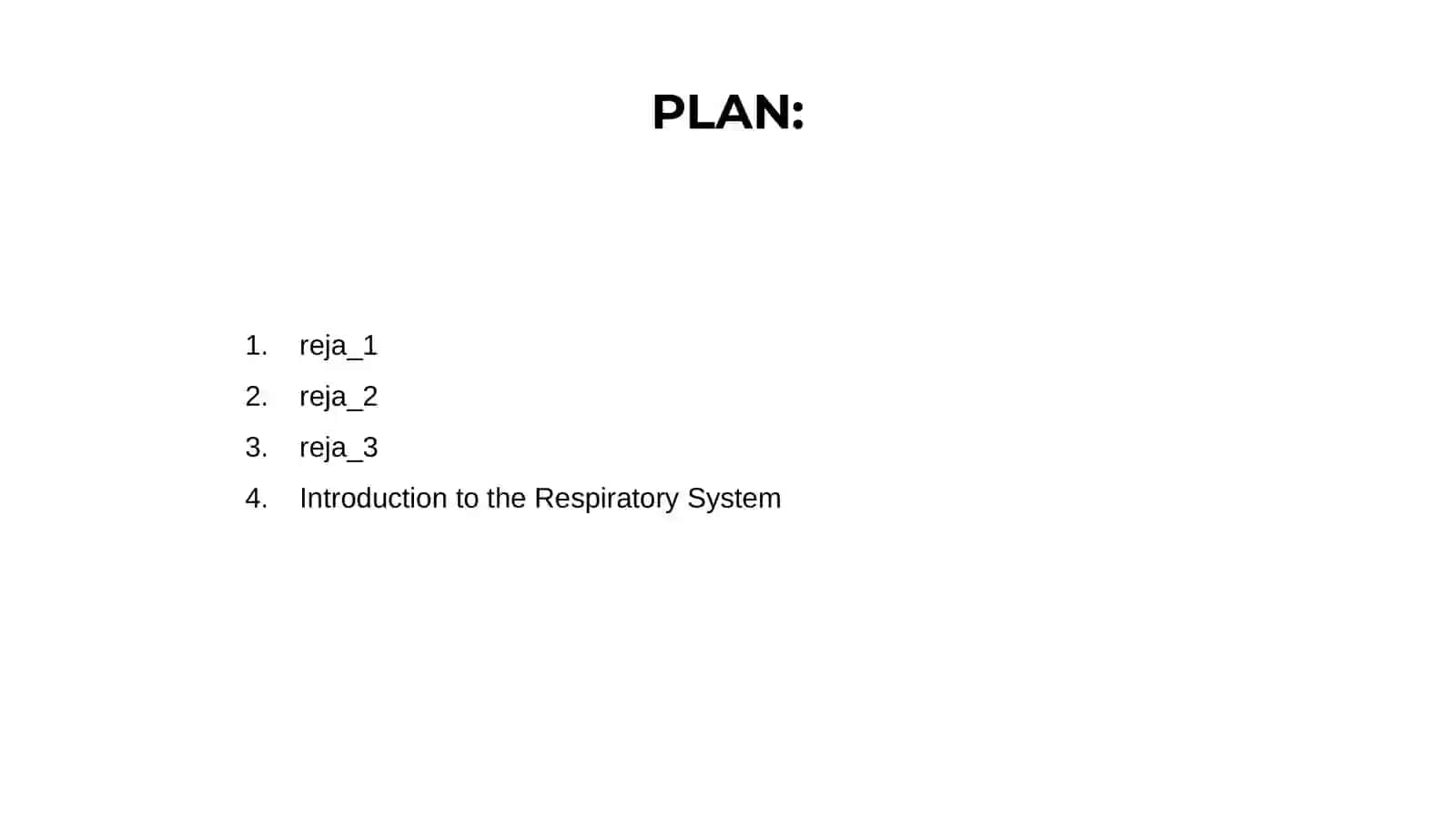 Introduction to the Respiratory System 2