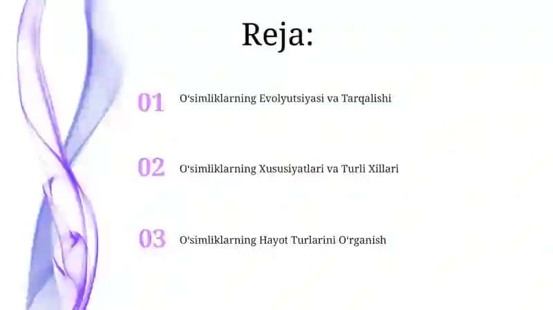 O’simliklarning hayotiy shakllarini o’rganish 2