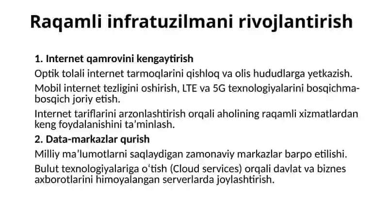 Raqamli iqtisodiyot 2