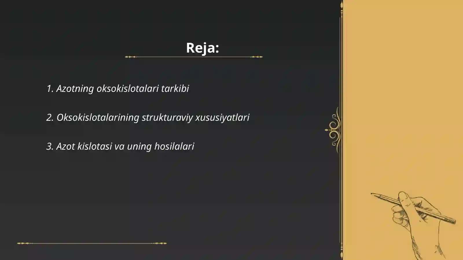 Azotning oksokislotalari 2