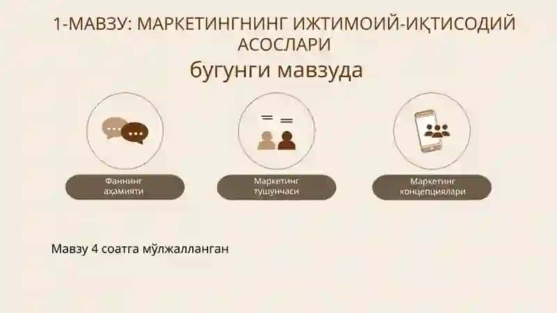 МАРКЕТИНГ ВА SMM 2
