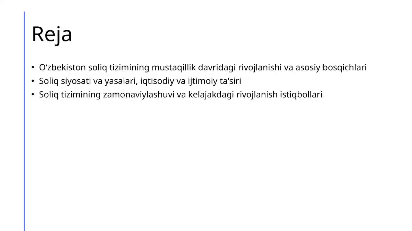 Oʻzbekistonda soliq tizimi mustaqillik yillarida 2