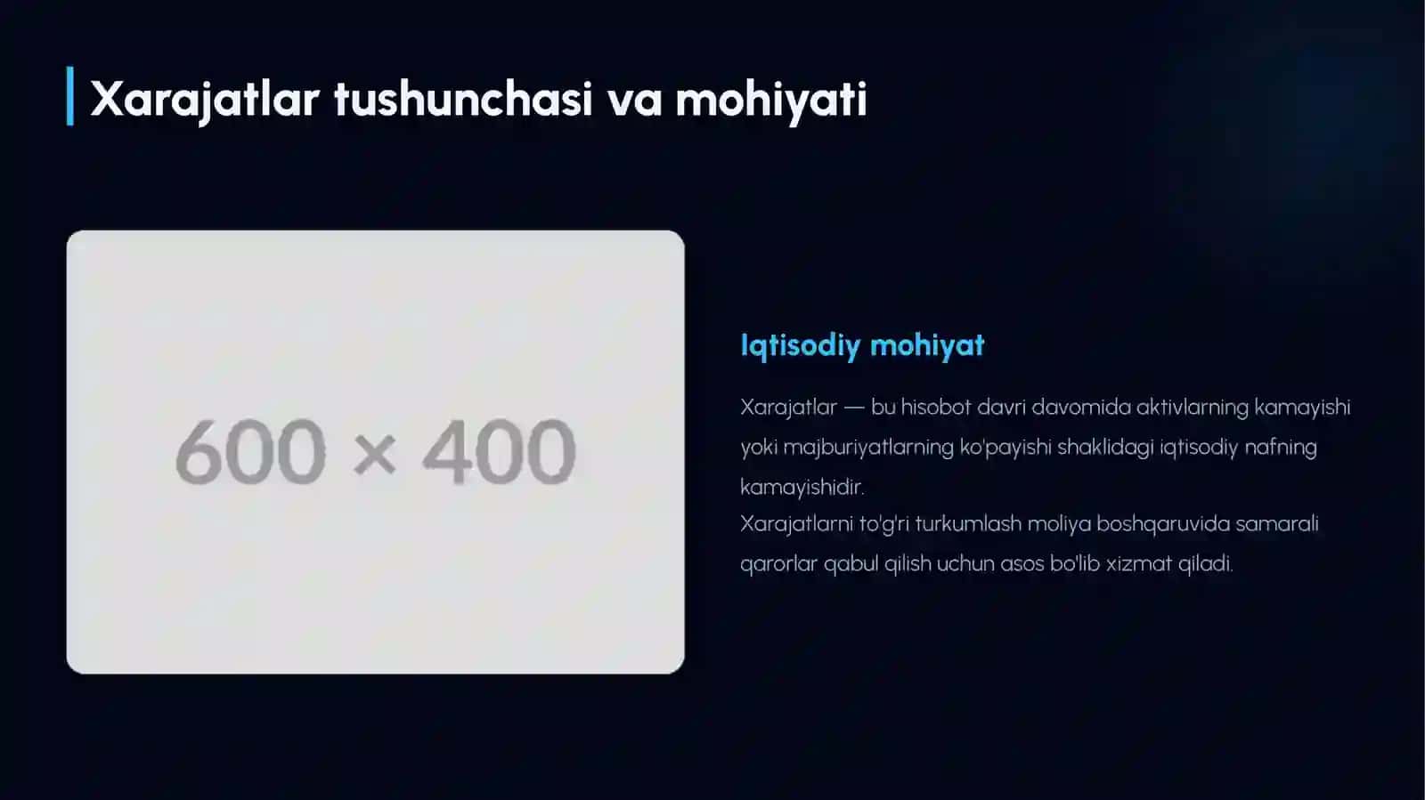 Buxgalteriya va moliya boshqaruvining metodologik asoslari 2
