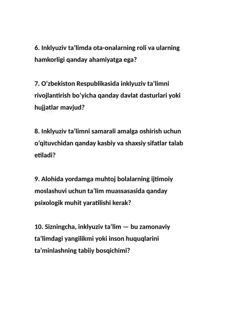 Inklyuziv ta'lim 2