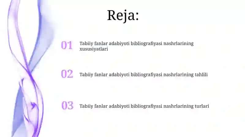 Tabiiy fanlar adabiyoti bibliografiyasi 2