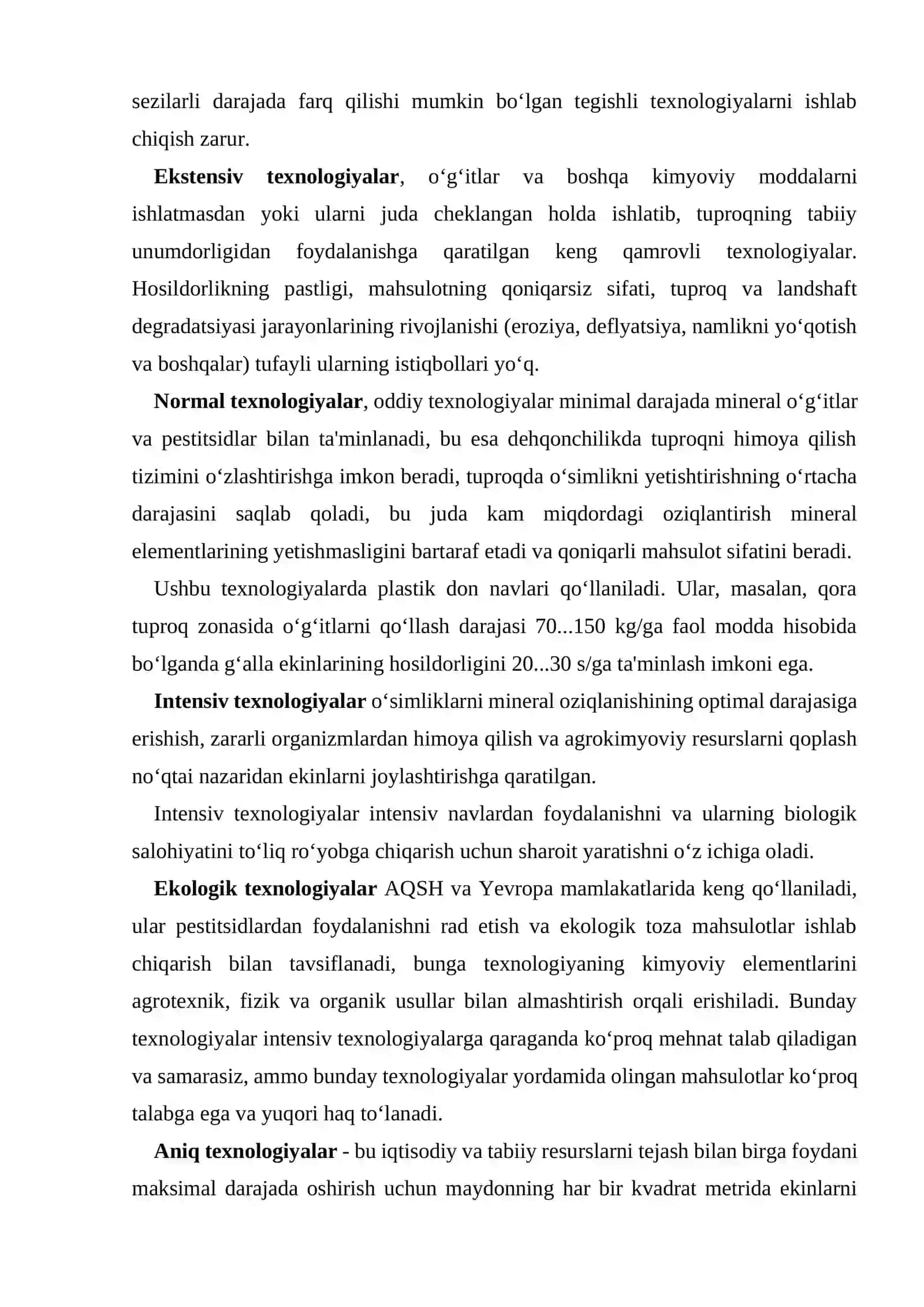 Tuproqqa ishlov berish asoslari 2