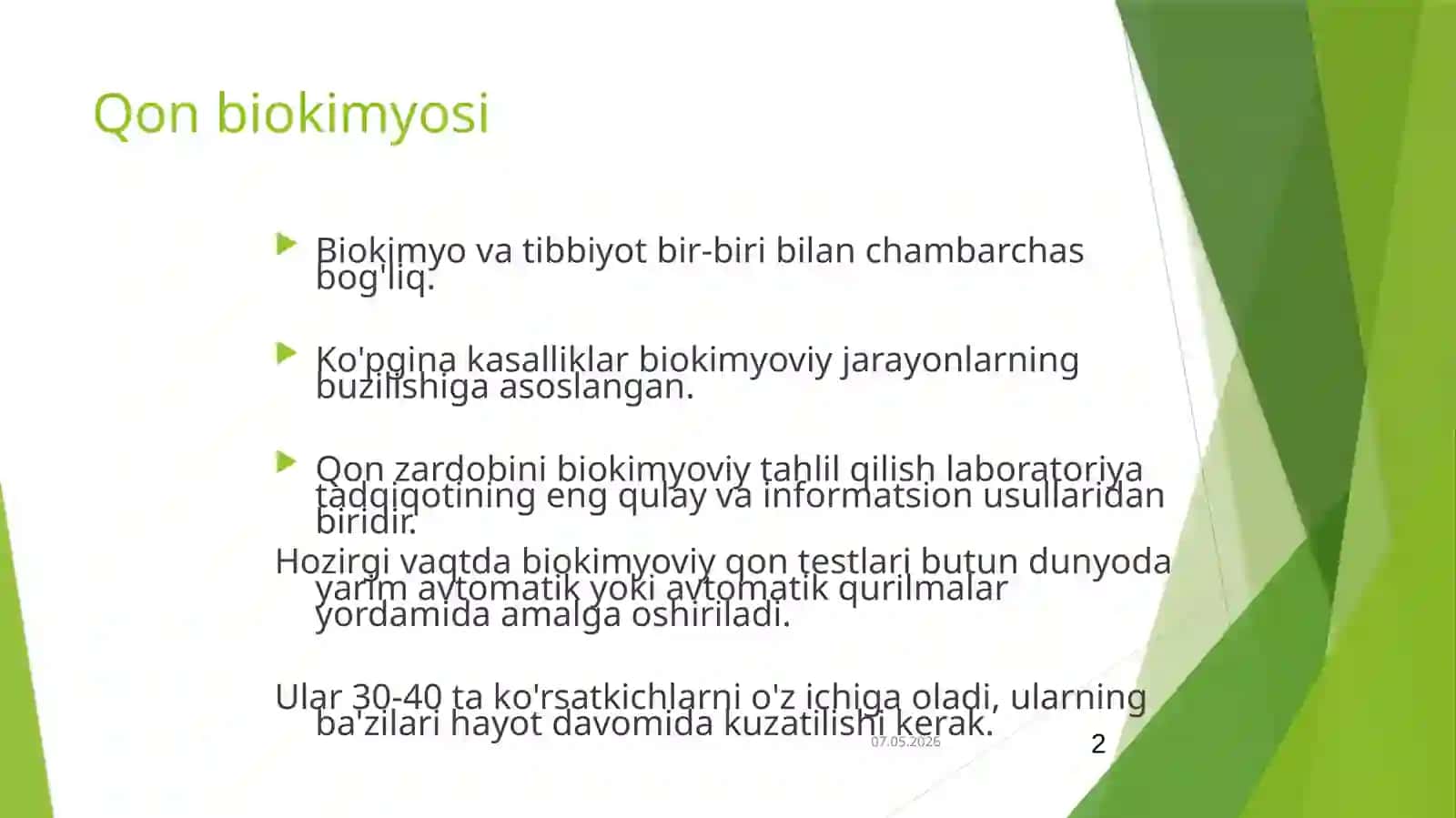 KLINIK BIOKIMYO 2