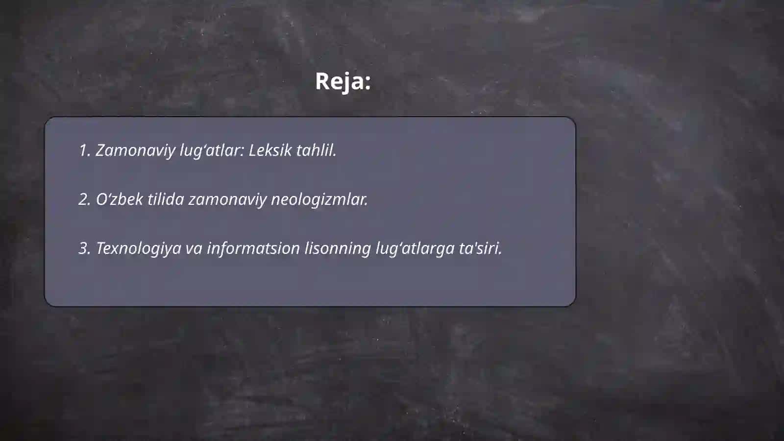 Zamonaviy lugʻatlar tahlili.Leksik,semik,semantik tahlil qilish 2