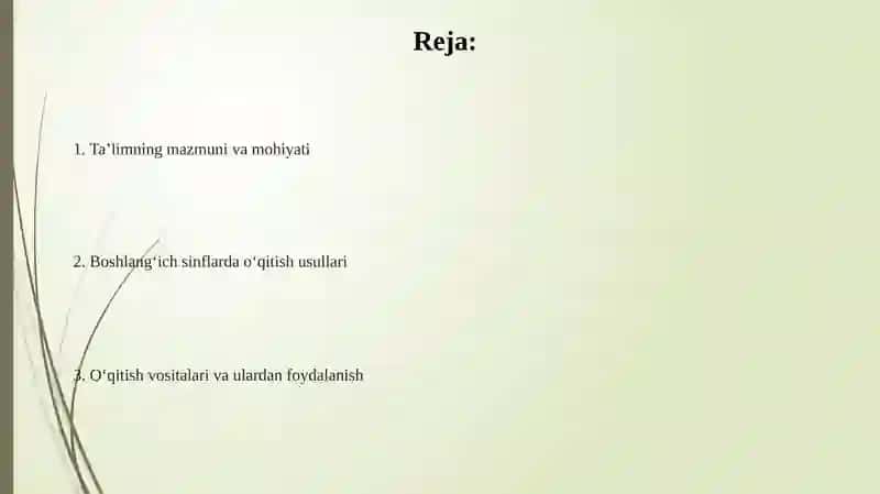 Ta'limning mazmuni va mohiyati 2