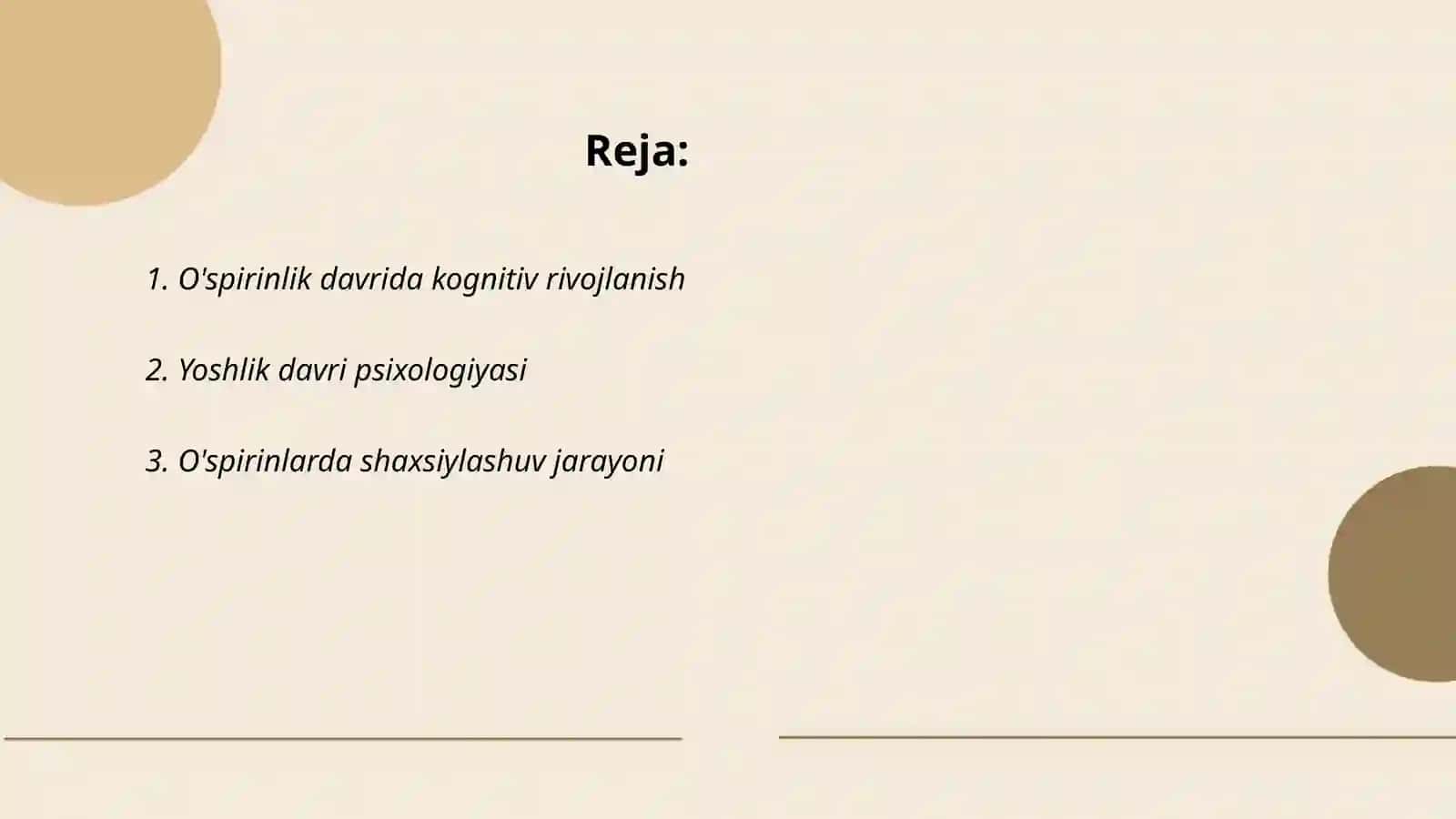 O'spirinlik davrida kognitiv rivojlanish 2