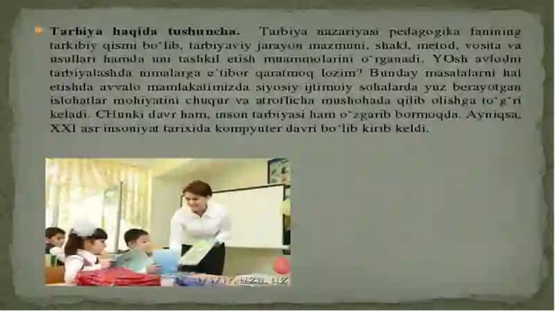 TARBIYA PSIXOLOGIYASI 2