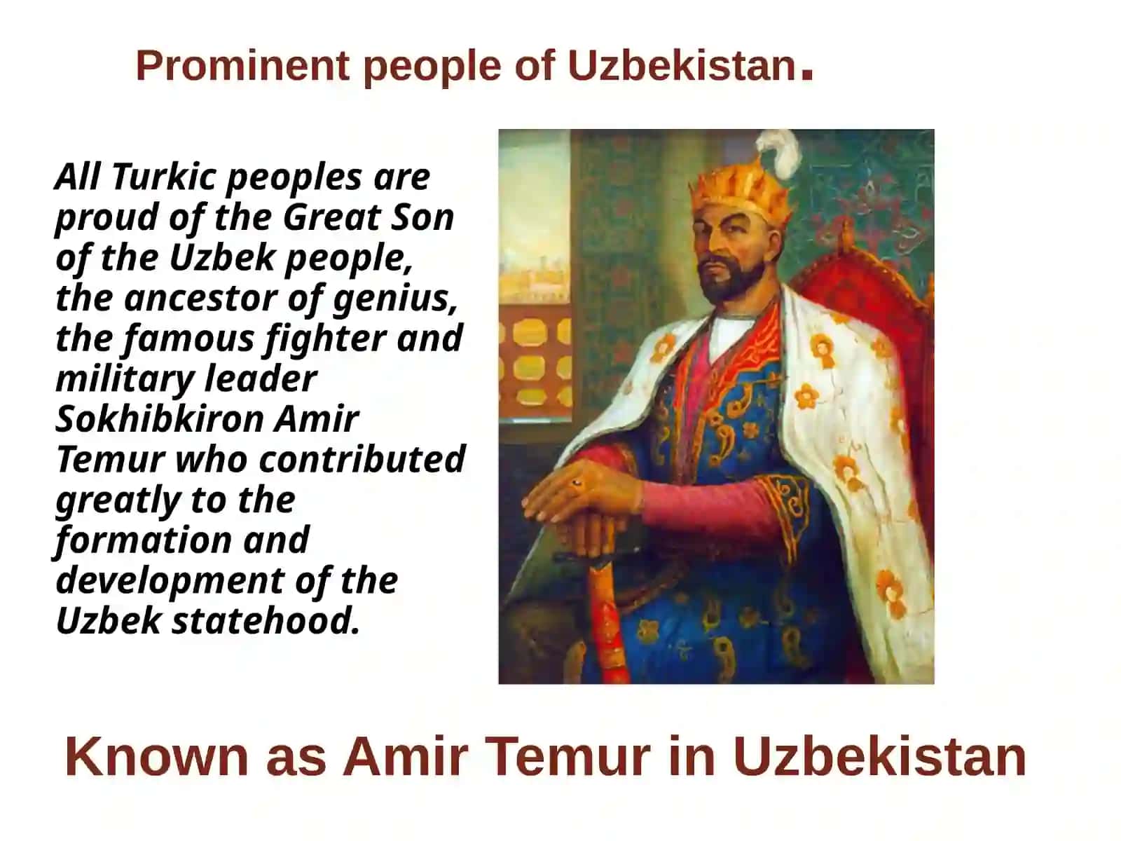 Prominent people of Uzbekistan 2