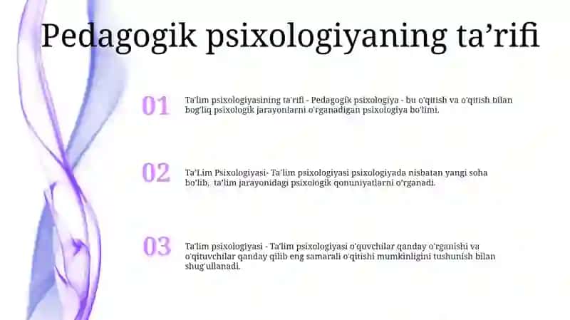 TaʼLim Psixologiyasi 2