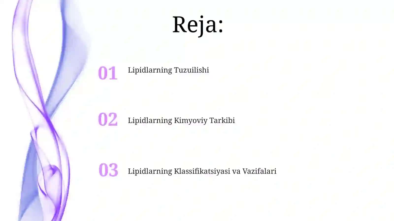Lipidlarning Kimyoviy Tarkibi 2