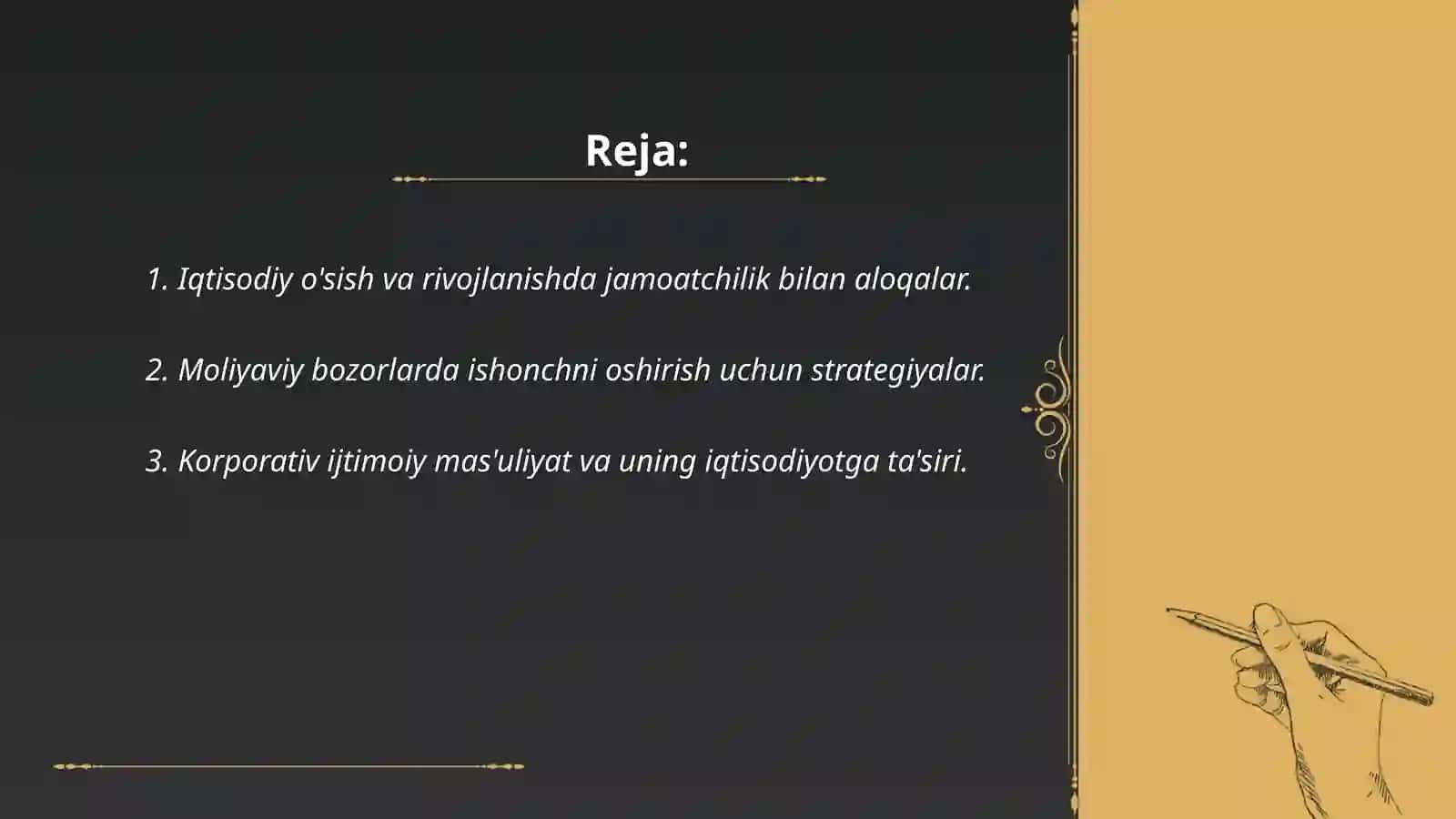 Iqtisod va moliya tizimlarida jamoatchilik bilan aloqalarning oʻrni 2