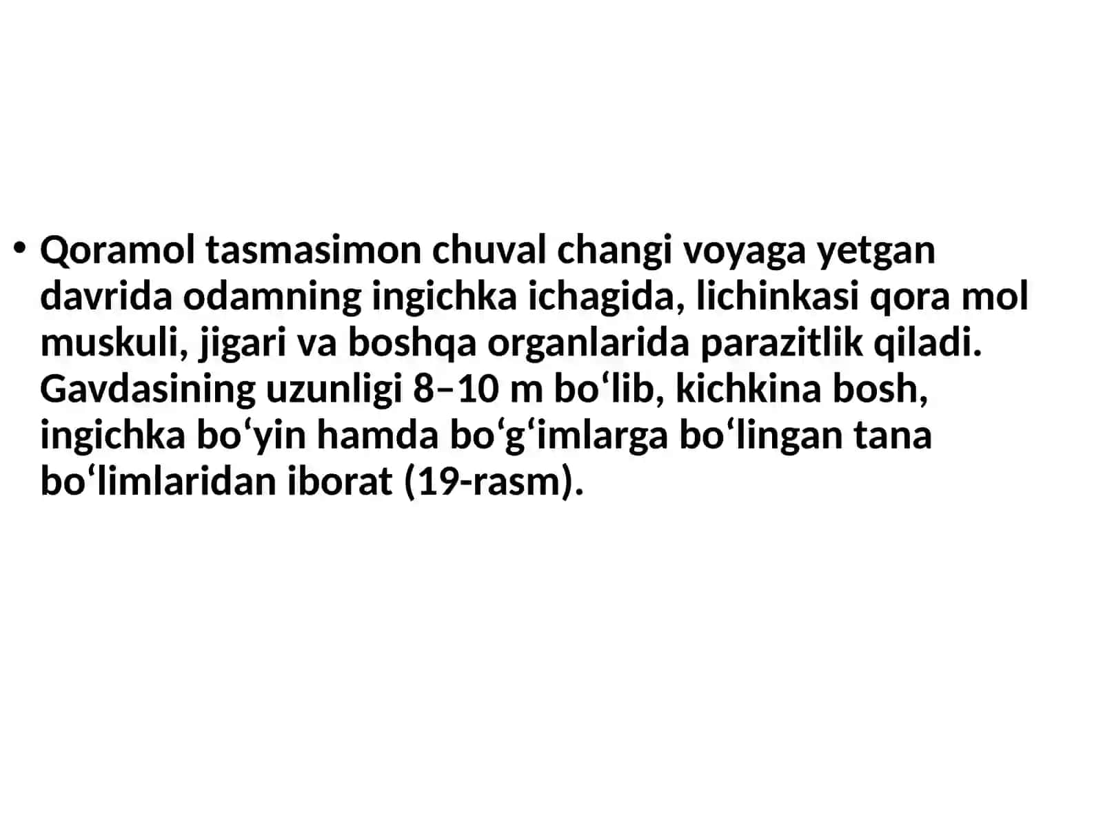 QORAMOL TASMASIMON CHUVALCHANGI 2