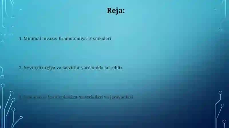 Kraniotomiya va kranioplastika 2