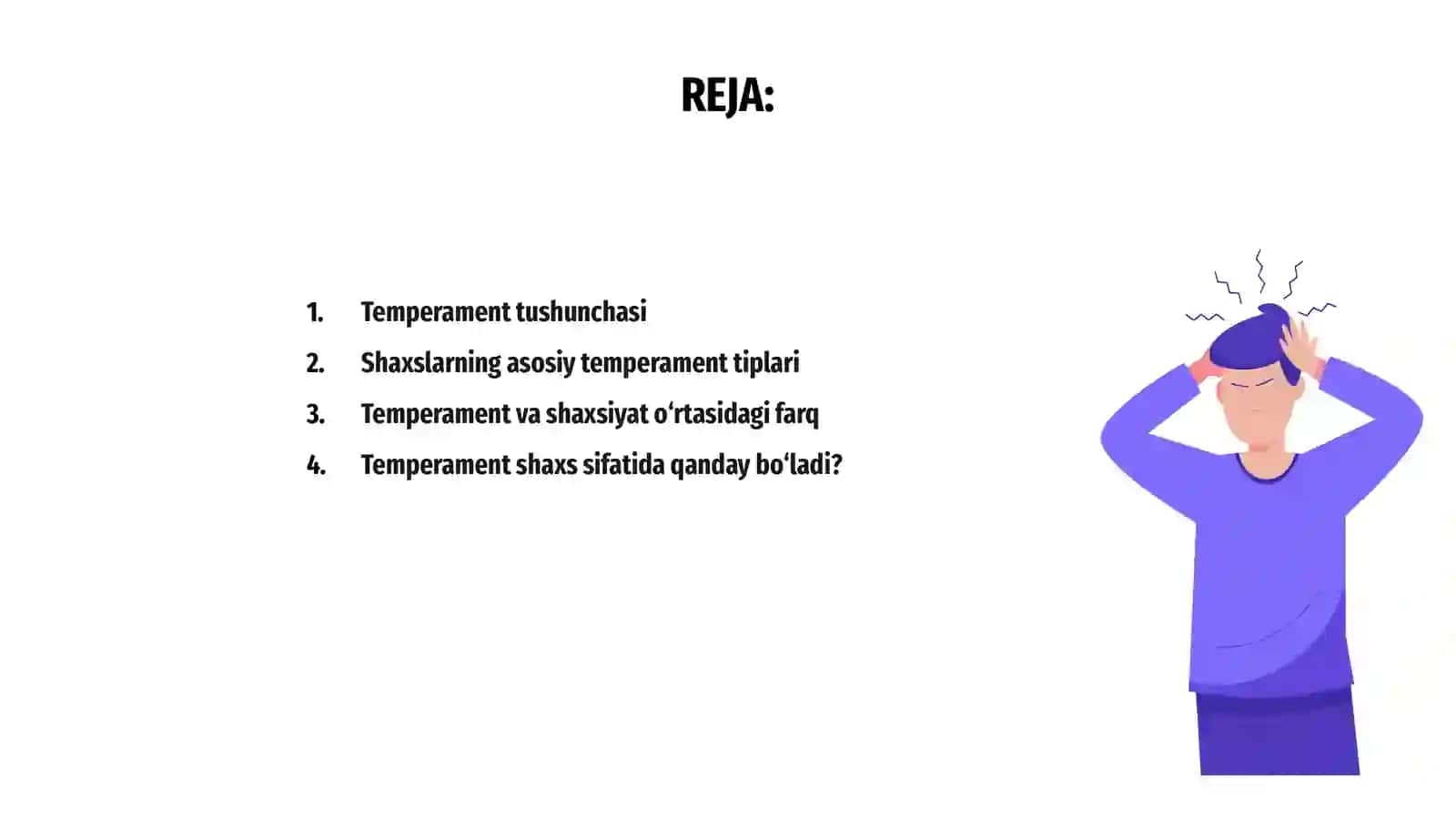 Temperament shaxs tusilmasi sifatida 2