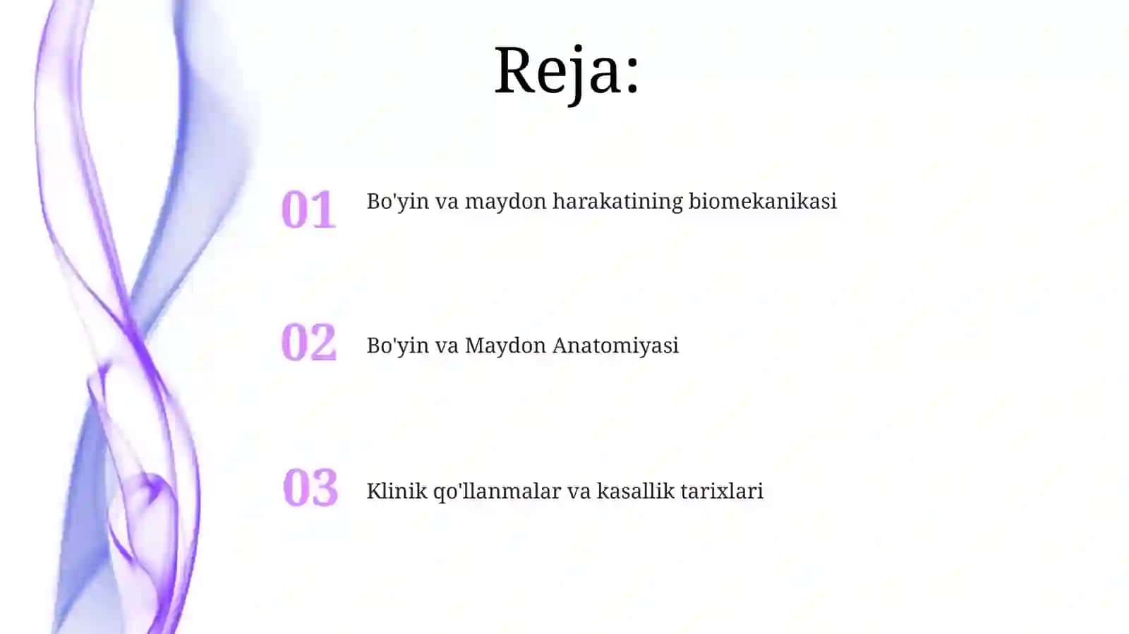 Bo'yin va Maydon Fizikasi 2