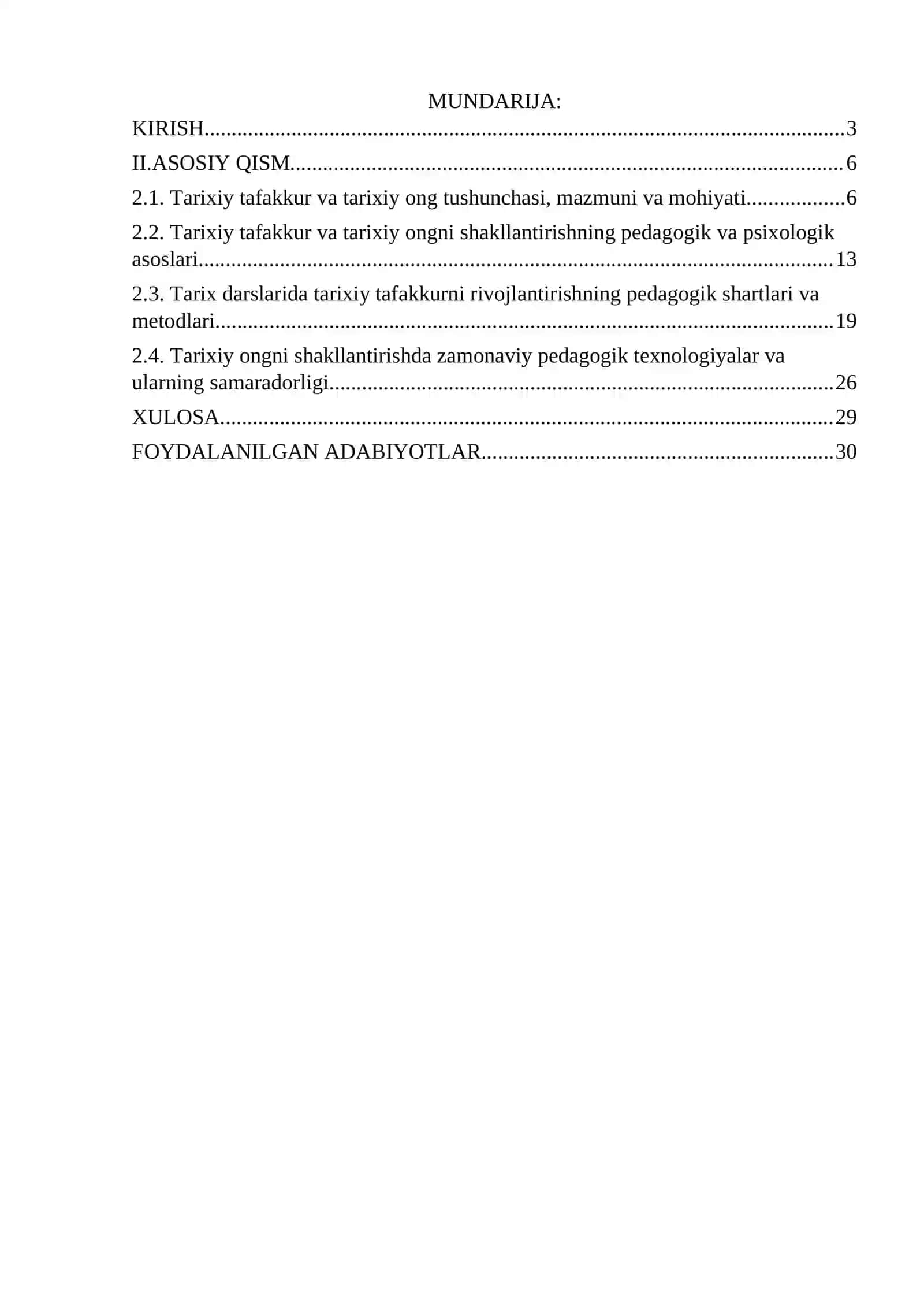 Tarixiy tafakkur va tarixiy ongni shakllantirishning pedagogik shartlari 2