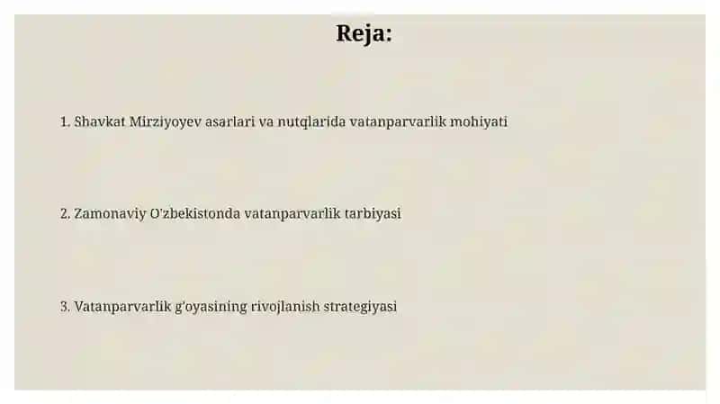 Xalq Birligi va Vatanparvarlik Ruhida Tarbiya 2