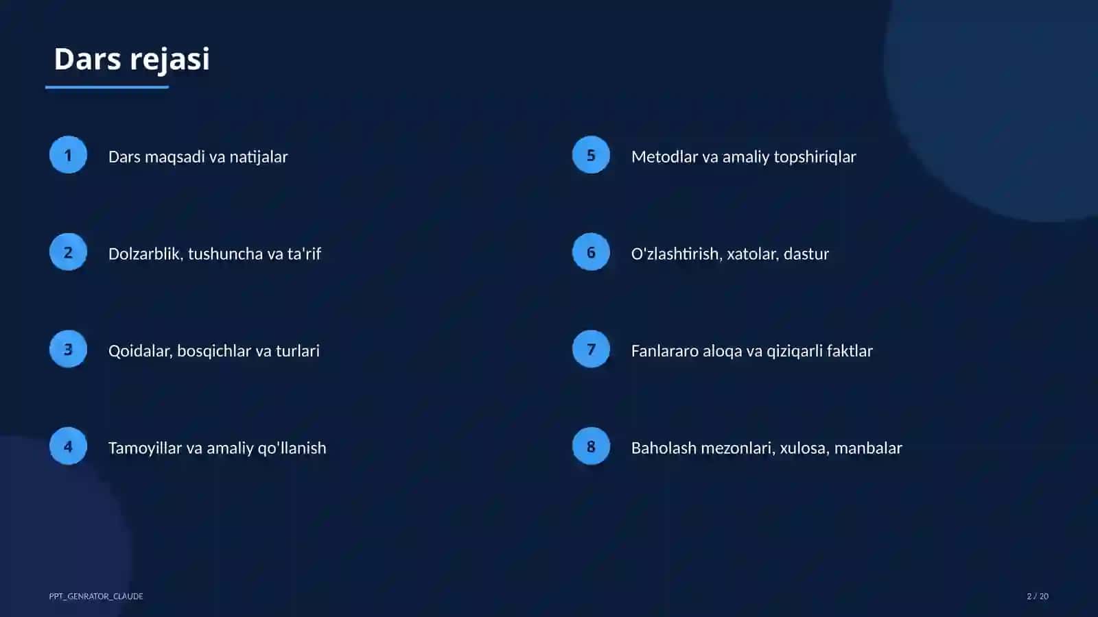 Google Classroom bilan ishlash 2