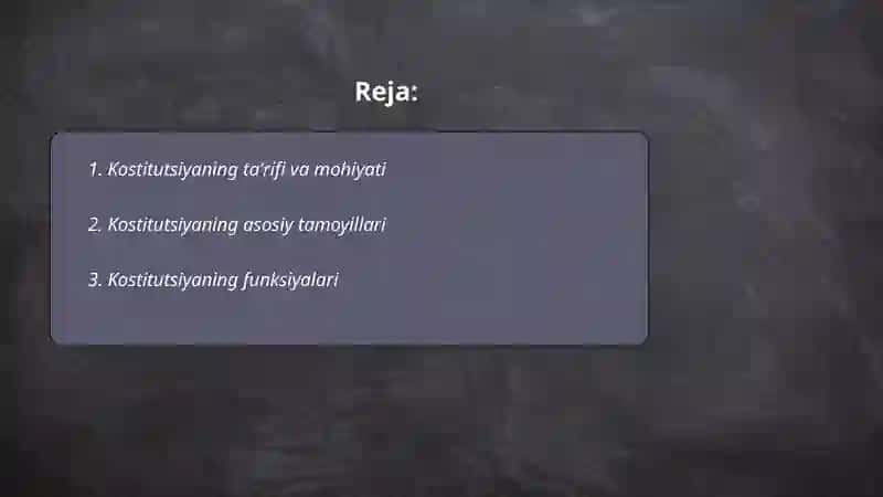 Kostitutsiya tushunchasi 2