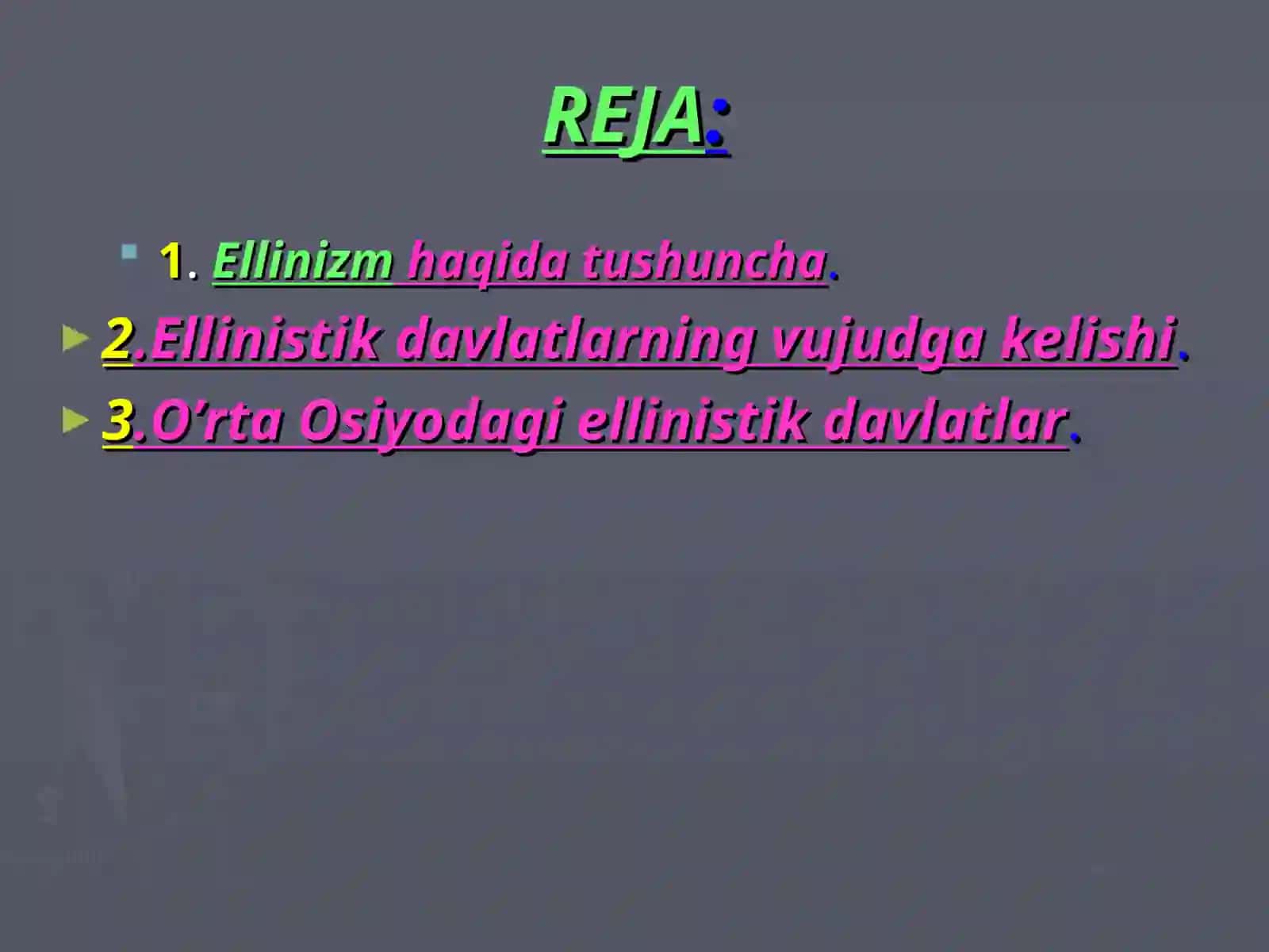 ELLIN DAVLATLARI VA ELLIN DAVRI MADANIYATI 2