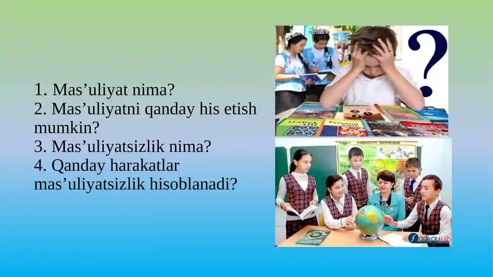 5-SINF TARBIYA DARSLIGI 2