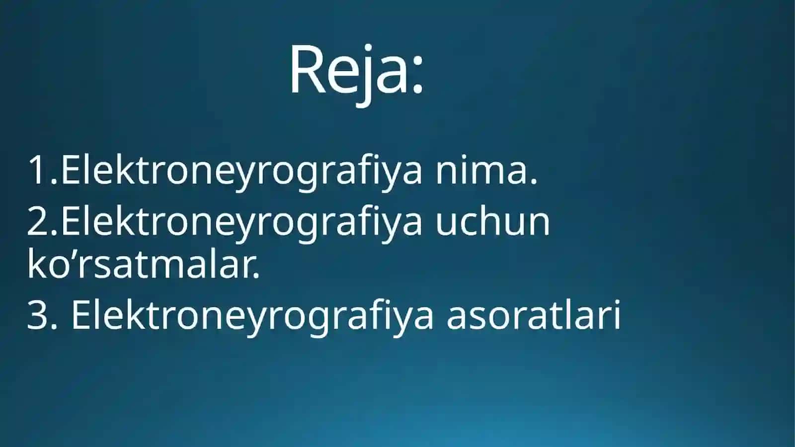 Elektroneyrografiya 2