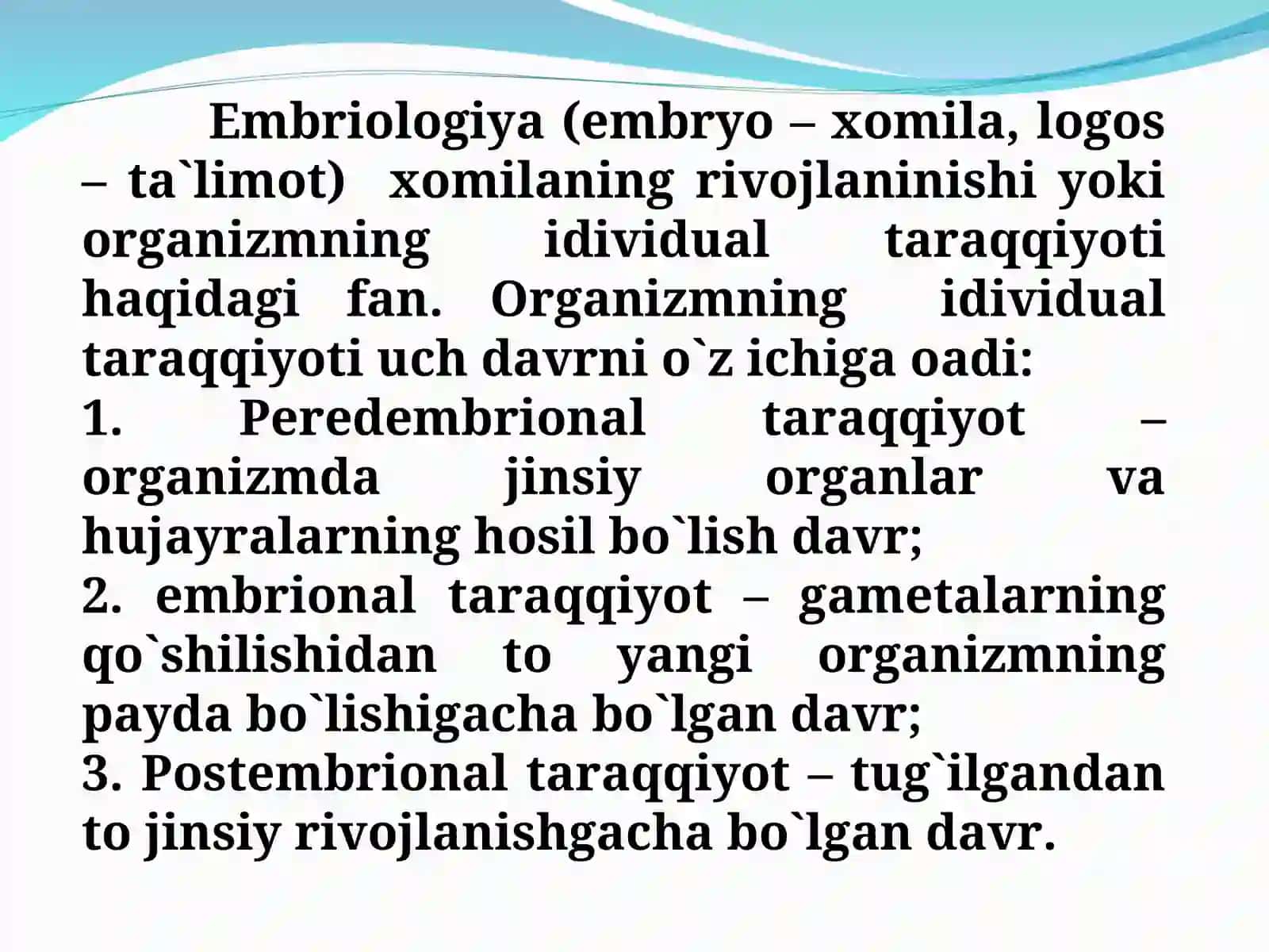 Gametogenez, gametalar tuzilishi 2