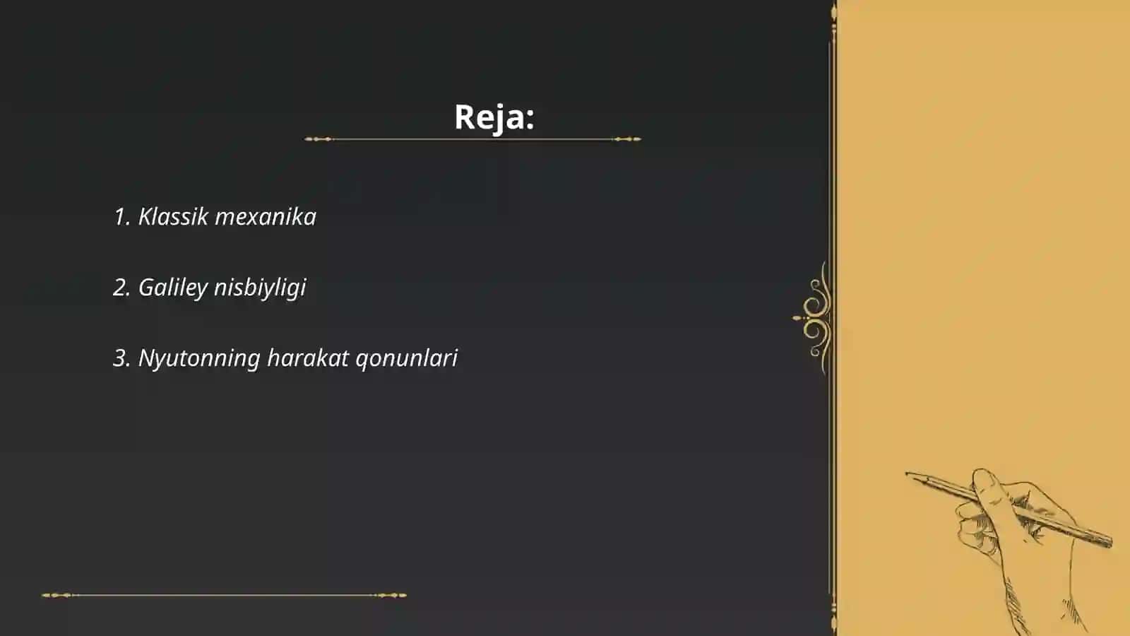 Klassik va kvant fizika.Xoll effekti 2