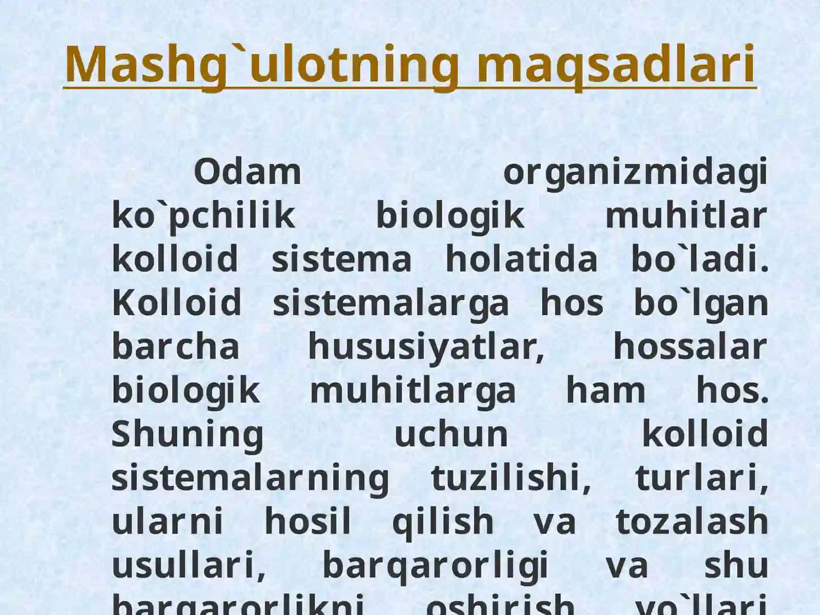 Dispers sistemalarning fizik-kimyosi 2