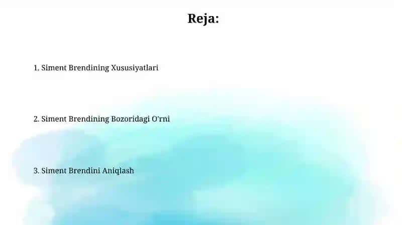 Kelajak rejalari 2