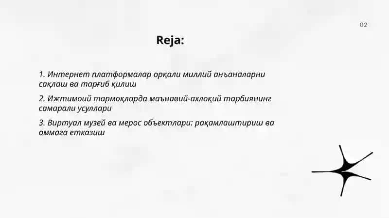 Интернет орқали маданий-маънавий қадриятларни тарғиб қилиш 2