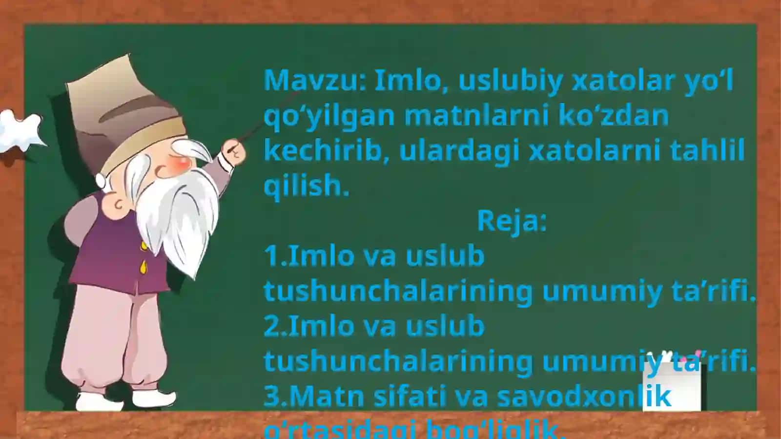Imlo va uslubiy xatolar 2