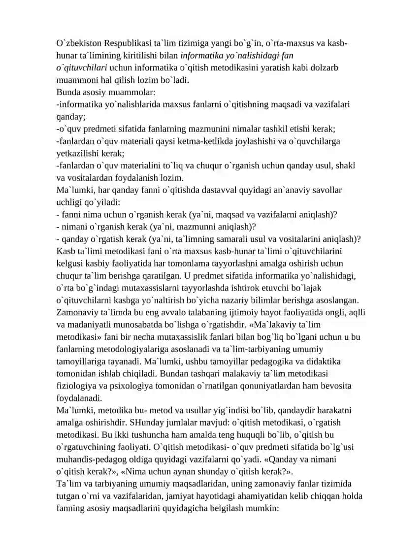 Kadrlar tayyorlash milliy dasturi 2