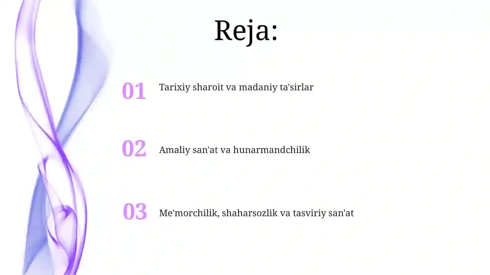 XVI -XIX ASRDA MARKAZIY OSIYO XALQLAR SANATI 2
