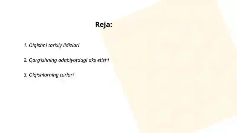 Olqishlar va Qargʻishlar 2