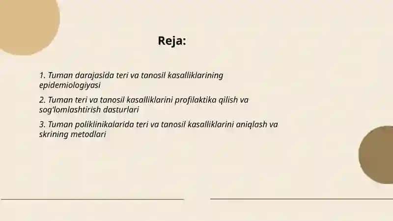 Tuman teri tanosil kasaliklari 2
