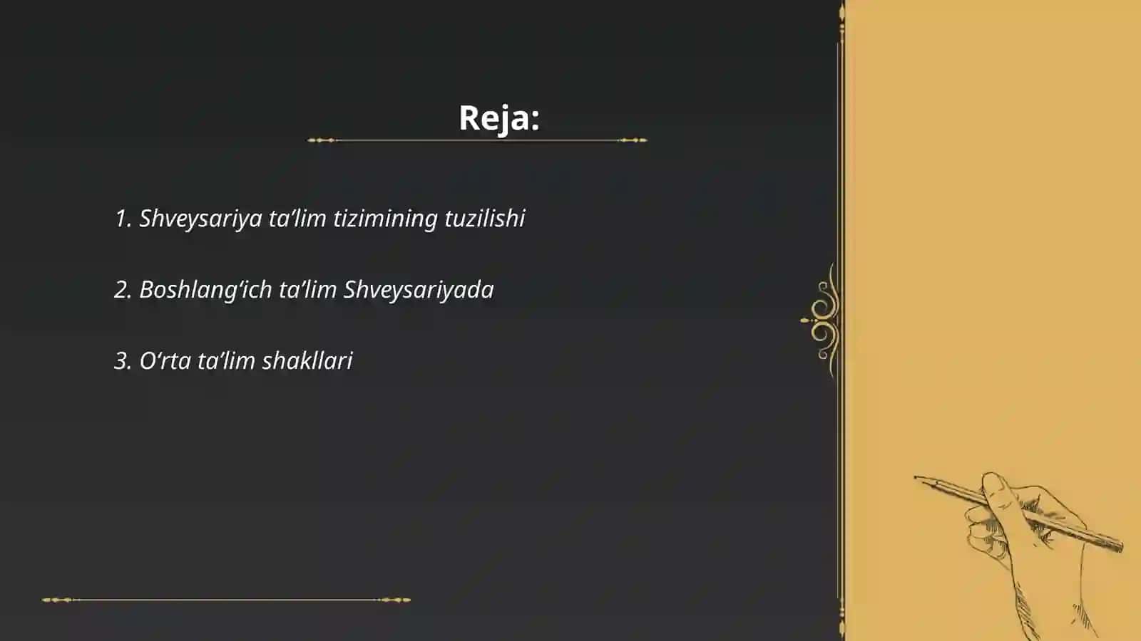 Shvetsariya taʼlim tizimi 2