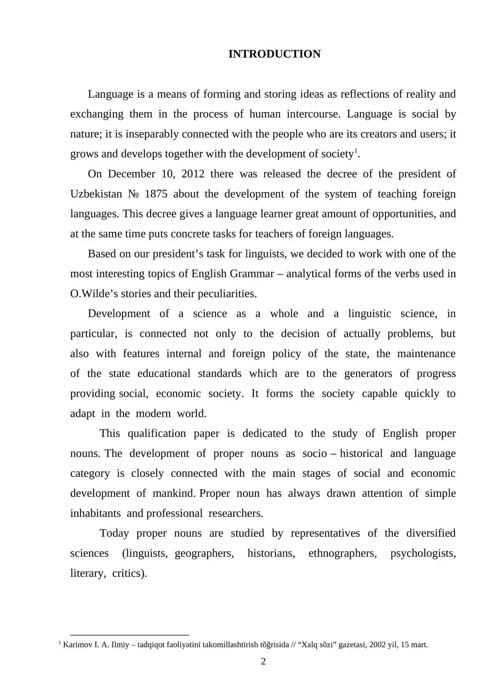 The Ways of Teaching the Stylistic Significance of English and Uzbek Synonymic Raw in the Language 2