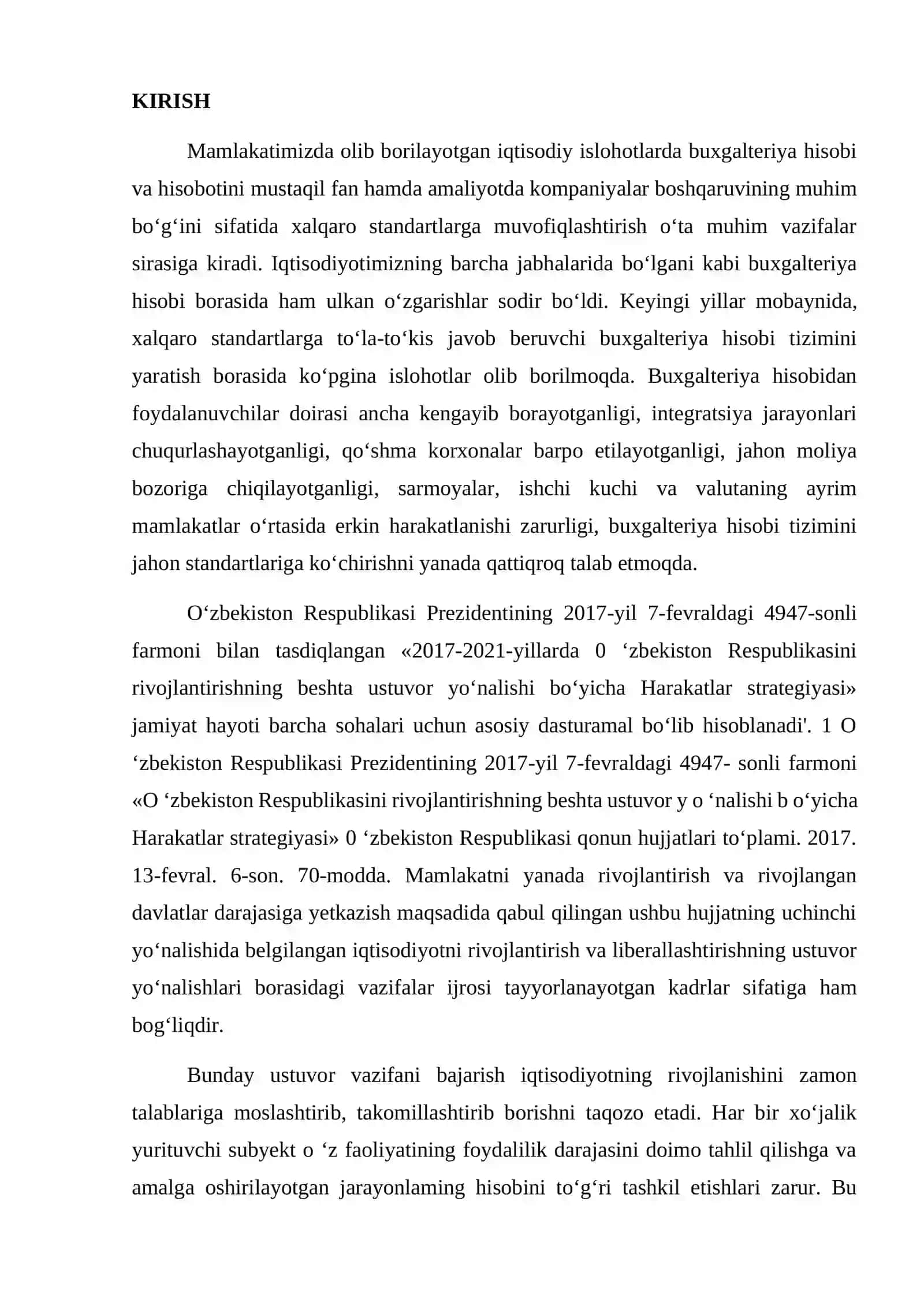 Moliyaviy natijalar tahlili 2