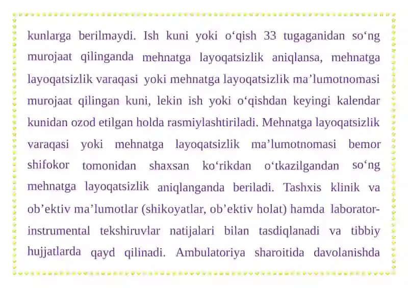 Mehnatga Layoqatsizlik Ekspertizasi 2